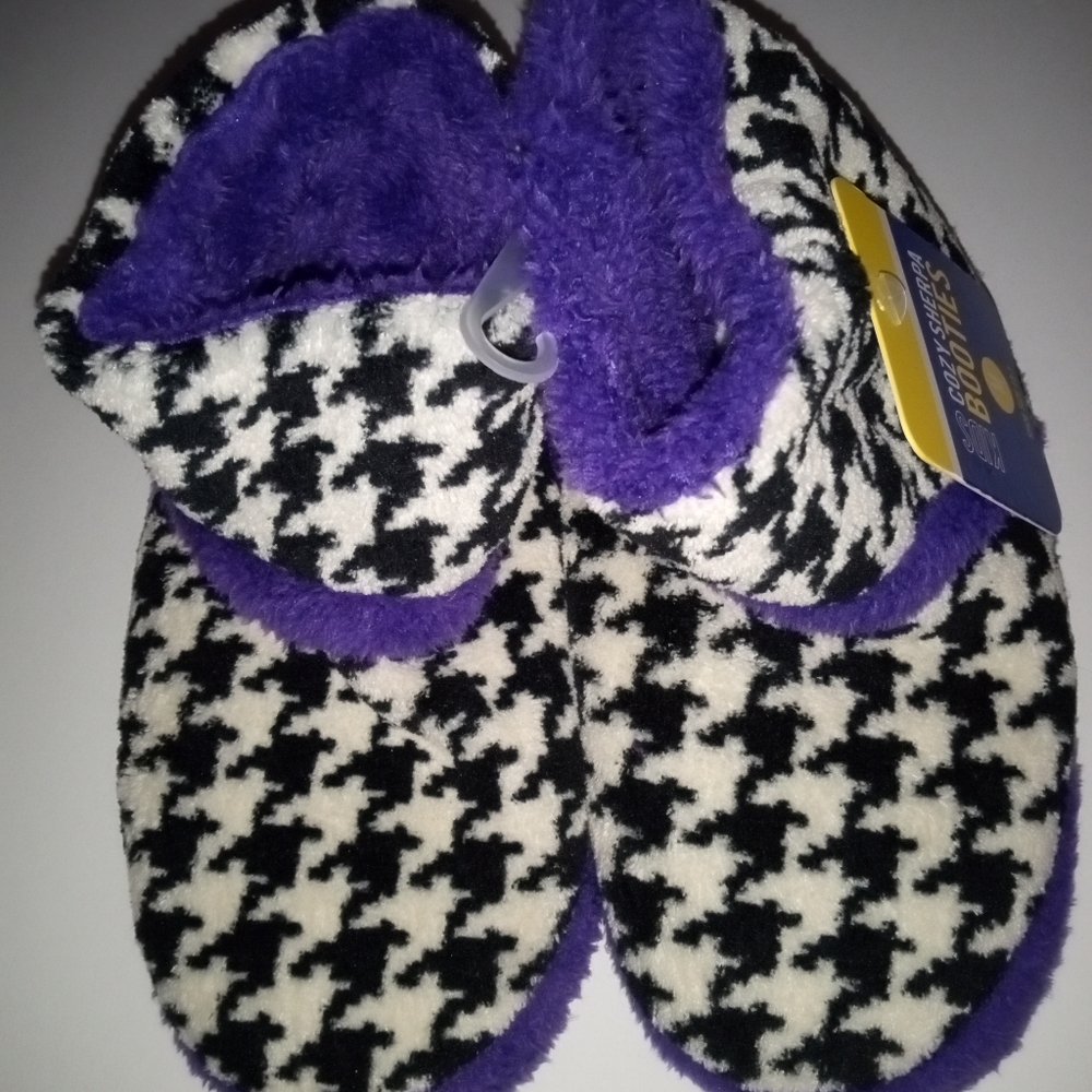 Kids Cozy Sherpa Booties